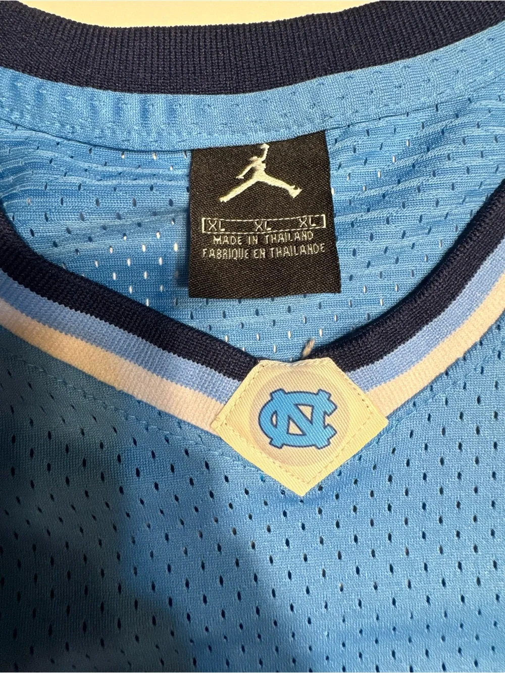 Jordan Carolina Light Blue #23 Basketball Jersey Youth XL